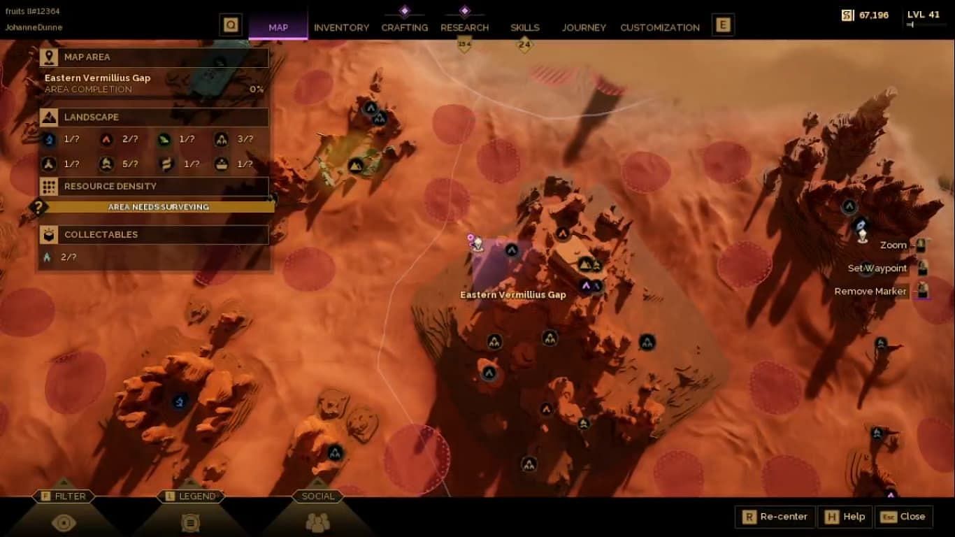 Location for relatively free Flour Sand (Image via Funcom)